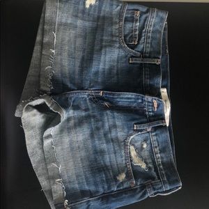 A & F Jean shorts